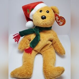 Ty Beanie Baby Christmas 2003 Holiday Teddy Bear